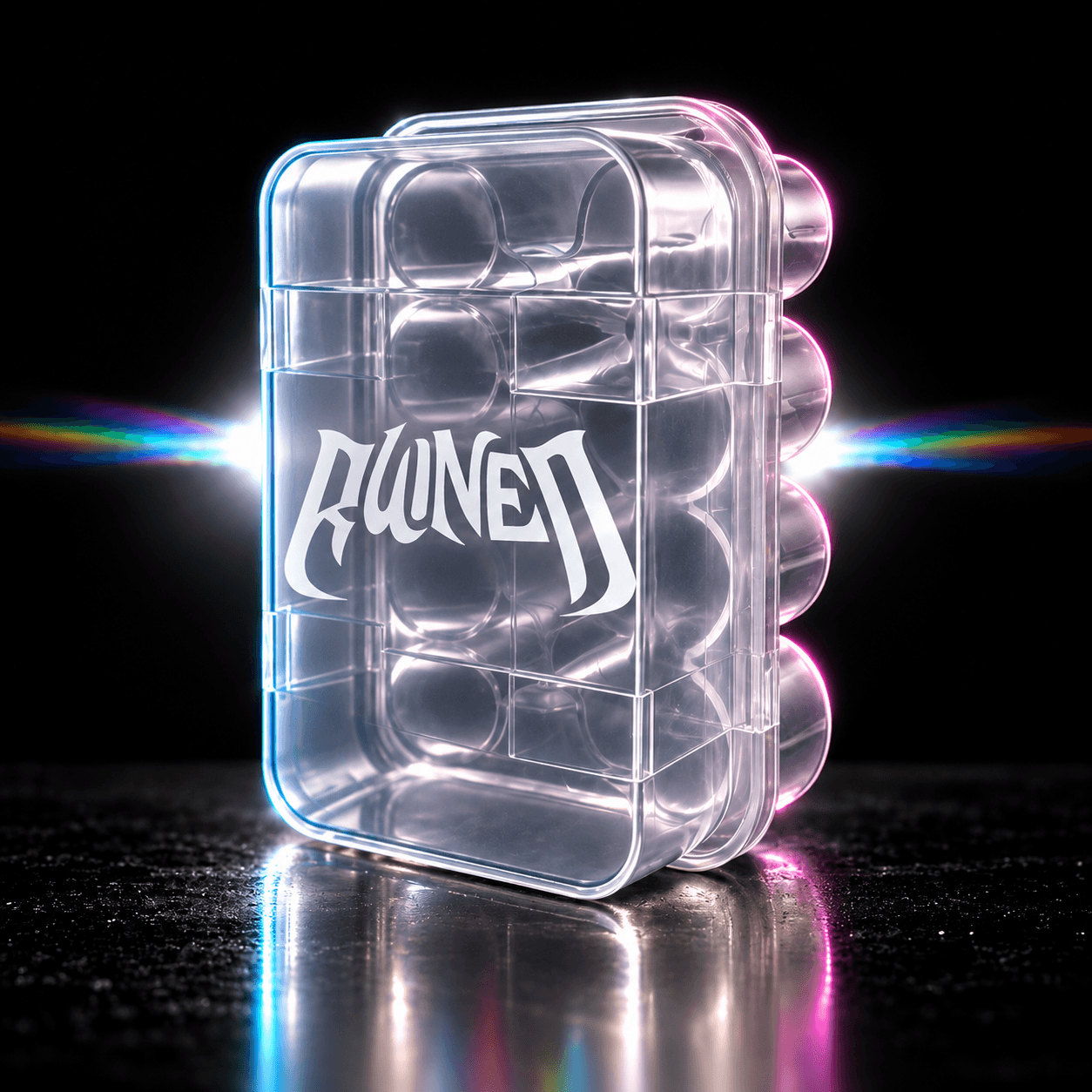 10 VIAL PLASTIC CASE